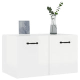 Wall Cabinet High Gloss White 60x 36.5x35 cm Engineered Wood - Top-Down View