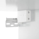 Wall Cabinet High Gloss White 80x36.5x35 cm Engineered Wood