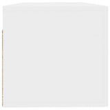 Wall Cabinet High Gloss White 100x36.5x35 cm Engineered Wood