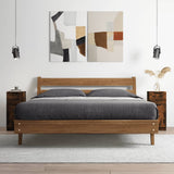 Sideboards 2 pcs Smoked Oak 30x30x70 cm Engineered Wood - Side View