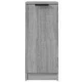 Sideboards 2 pcs Grey Sonoma 30x30x70 cm Engineered Wood - Rear View