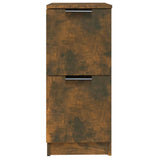 Sideboards 2 pcs Smoked Oak 30x30x70 cm Engineered Wood - 45-Degree Angle