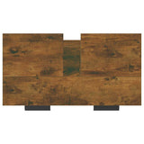 Bathroom Cabinet Smoked Oak 64.5x33.5x59 cm Engineered Wood