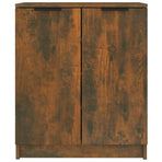 Shoe Cabinet Smoked Oak 59x35x70 cm Engineered Wood