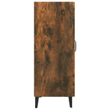 Sideboard Smoked Oak 69.5x34x90 cm Engineered Wood - Low Angle