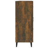 Sideboard Smoked Oak 69.5x34x90 cm Engineered Wood