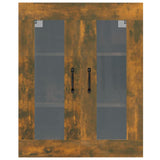 Hanging Wall Cabinet Smoked Oak 69.5x34x90 cm - Side View