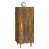 Sideboard Smoked Oak 34.5x34x90 cm Engineered Wood