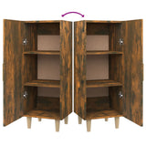 Sideboard Smoked Oak 34.5x34x90 cm Engineered Wood - Extra Image