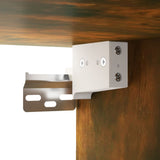 Hanging Wall Cabinet Smoked Oak 34.5x34x90 cm - Extra Image