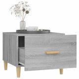 Coffee Tables 2 pcs Grey Sonoma 50x50x40 cm Engineered Wood
