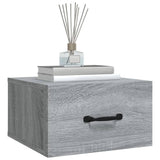 Wall-mounted Bedside Cabinets 2 pcs Grey Sonoma 35x35x20 cm - Extra Image