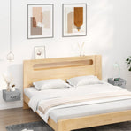 Wall-mounted Bedside Cabinets 2 pcs Grey Sonoma 35x35x20 cm