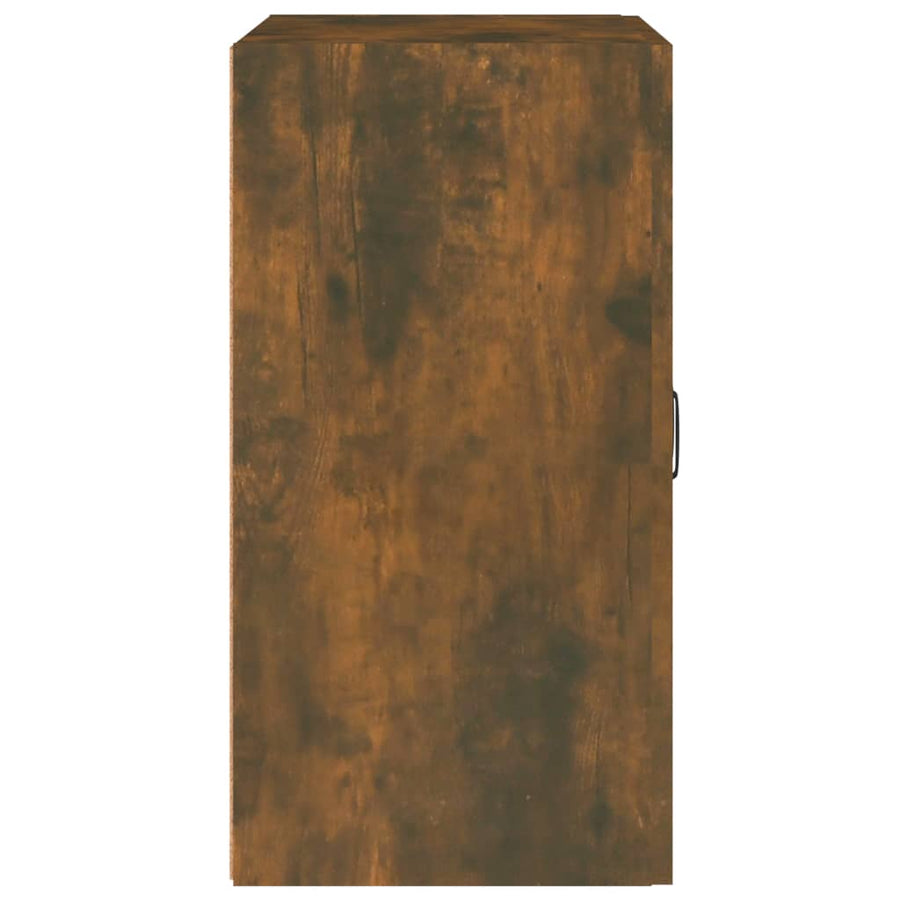 Wall Cabinet Smoked Oak 60x31x60 cm Engineered Wood