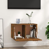 Wall Cabinet Smoked Oak 60x36.5x35 cm Engineered Wood