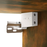 Mirror Cabinet with LED Smoked Oak 76x15x55 cm - Extra Image