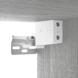 Mirror Cabinet with LED Grey Sonoma 91x15x76.5 cm - Extra Image