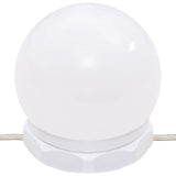 Mirror Cabinet with LED Smoked Oak 60x31.5x62 cm - Low Angle