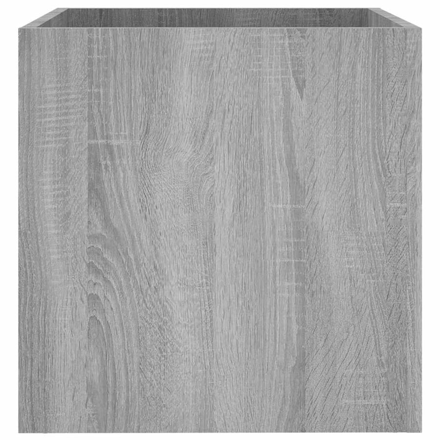 Planter Box Grey Sonoma 40x40x40 cm Engineered Wood