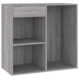 Cosmetic Cabinet Grey Sonoma 80x40x75 cm Engineered Wood - Front View