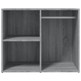 Dressing Cabinet Grey Sonoma 80x40x65 cm Engineered Wood - Side View