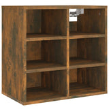 Shoe Cabinets 2 pcs Smoked Oak 52.5x30x50 cm - 45-Degree Angle