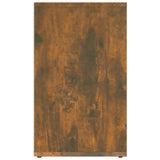 Shoe Cabinets 2 pcs Smoked Oak 52.5x30x50 cm - Close-Up Angle
