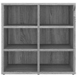 Shoe Cabinet Grey Sonoma 52.5x30x50 cm