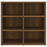 Shoe Cabinet Brown Oak 52.5x30x50 cm