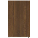 Shoe Cabinets 2 pcs Brown Oak 52.5x30x50 cm - Close-Up Angle