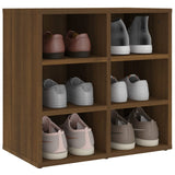 Shoe Cabinets 2 pcs Brown Oak 52.5x30x50 cm - Extra Image