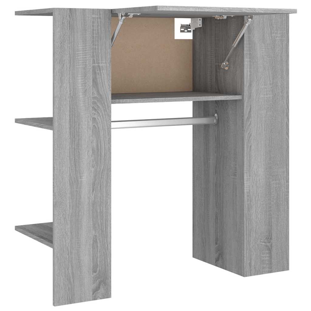 Hallway Cabinet Grey Sonoma 97.5x37x99 cm Engineered Wood