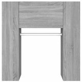 Hallway Cabinet Grey Sonoma 97.5x37x99 cm Engineered Wood