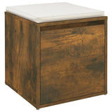 Box Drawer Smoked Oak 40.5x40x40 cm Engineered Wood - Top-Down View
