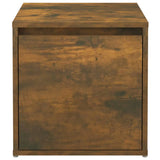 Box Drawer Smoked Oak 40.5x40x40 cm Engineered Wood - Close-Up Angle