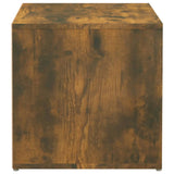 Box Drawer Smoked Oak 40.5x40x40 cm Engineered Wood - Low Angle