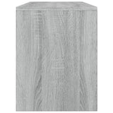 Dressing Stool Grey Sonoma 70x35x45 cm Engineered Wood - 45-Degree Angle