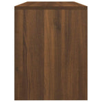 Dressing Stool Brown Oak 70x35x45 cm Engineered Wood