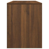 Dressing Stool Brown Oak 70x35x45 cm Engineered Wood - 45-Degree Angle