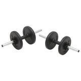 Barbell and Dumbbell Set 30 kg - Side View
