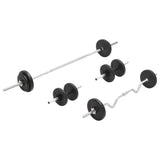 Barbell and Dumbbell Set 30 kg - Front View