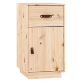 Dressing Table Set with LED Solid Wood Pine - Extra Image