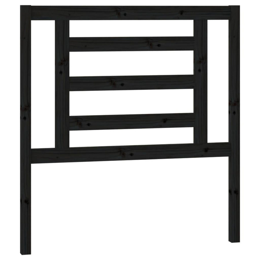 Pull-out Day Bed without Mattress Black 2x(90x190) cm