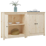 Sideboards 2 pcs 70x35x80 cm Solid Wood Pine