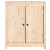Sideboards 2 pcs 70x35x80 cm Solid Wood Pine - 45-Degree Angle