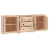 Sideboard 210x35x80 cm Solid Wood Pine - 45-Degree Angle
