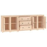 Sideboard 230x35x80 cm Solid Wood Pine - 45-Degree Angle