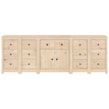 Sideboard 230x35x80 cm Solid Wood Pine - 45-Degree Angle
