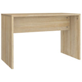 Dressing Table Set with LED Sonoma Oak Engineered Wood - Close-Up Angle