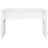 Dressing Table Set White 74.5x40x141 cm - Low Angle